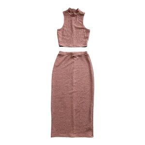 Wild Fable Midi Skirt Set